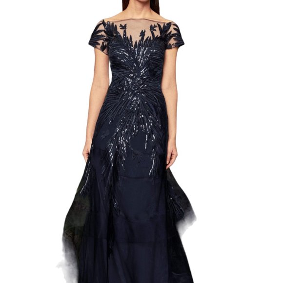 Alexander By Daymor 961 Prom Dresses Midnite Size 6 - Picture 1 of 5